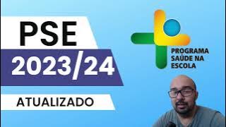 PSE 2023 2024 Programa Saúde na Escola 