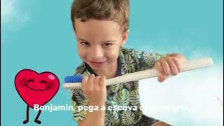 Aprendendo a escovar os dentes com Benjamin | Divulga Saúde Kids 
