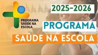 Programa Saúde na Escola PSE 2025 2026