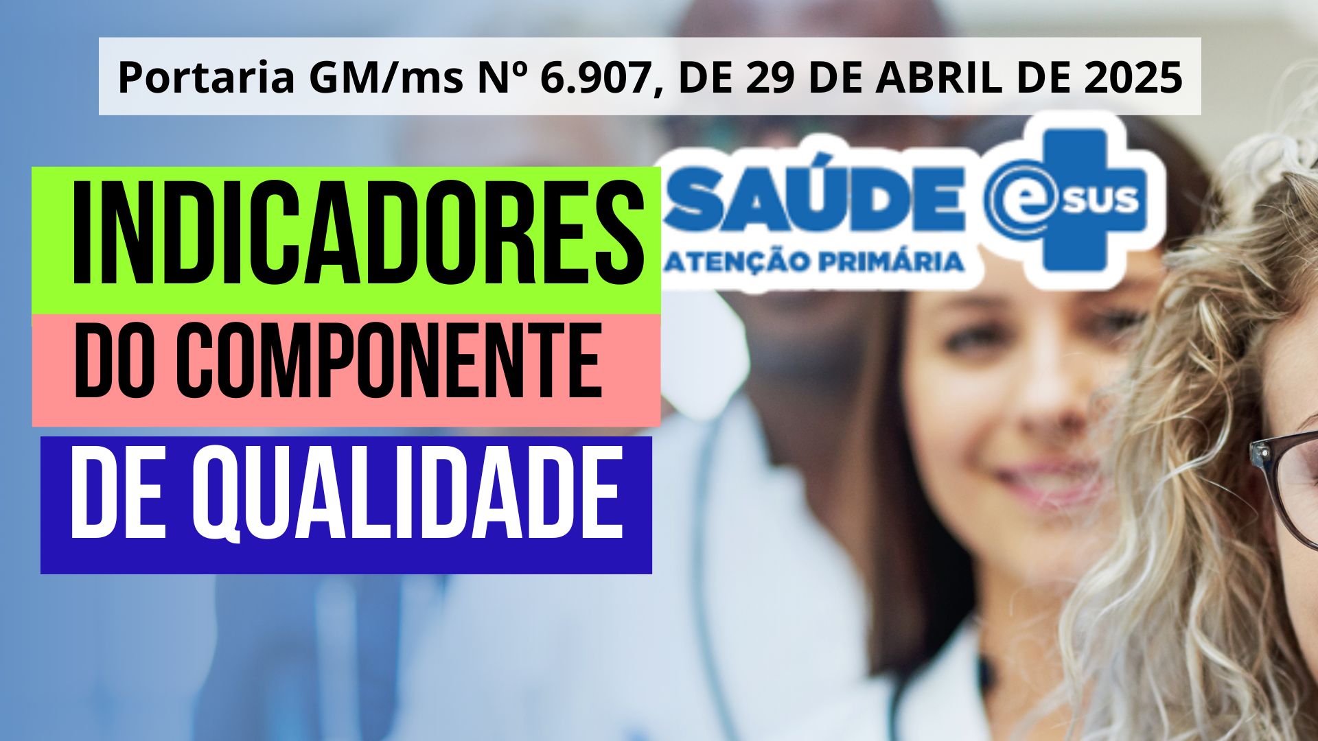 Indicadores de Qualidade do novo Cofinananciamento da APS SUS
